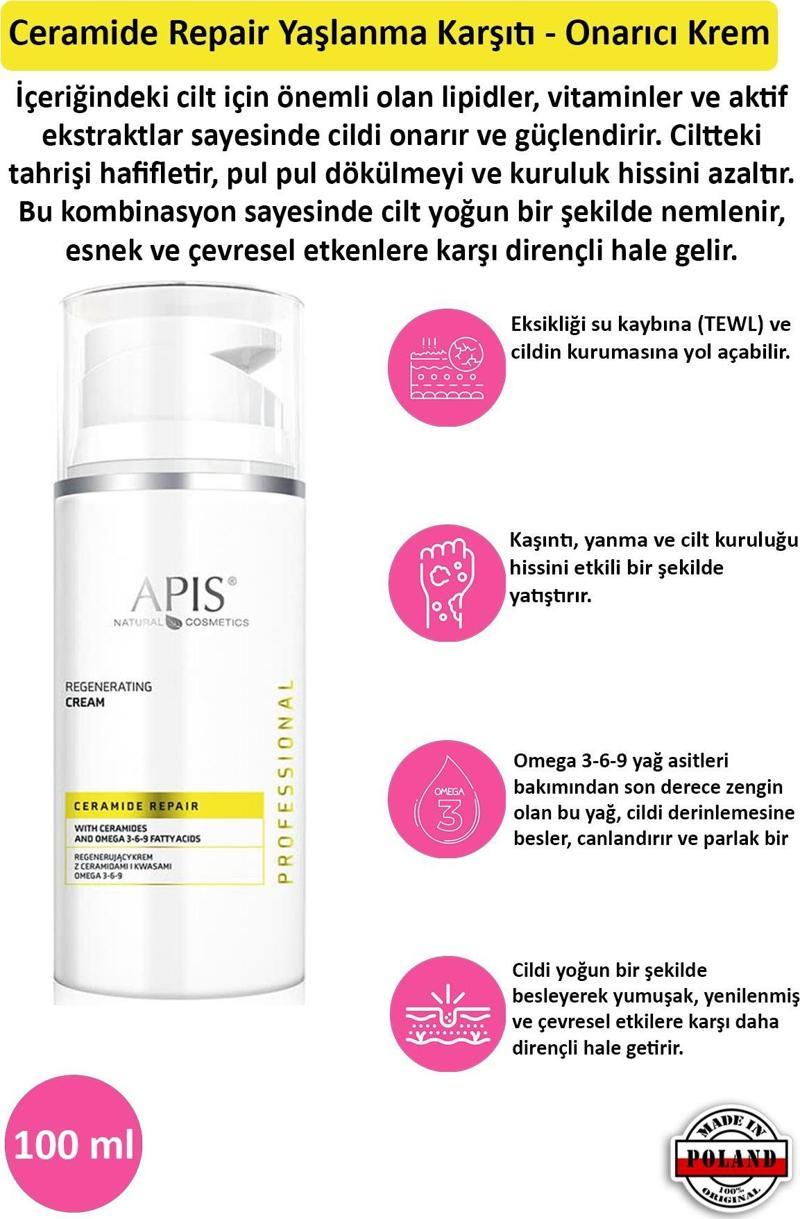 Ceramide Repair Yaşlanma Karşıtı - Onarıcı Krem - 100 ml