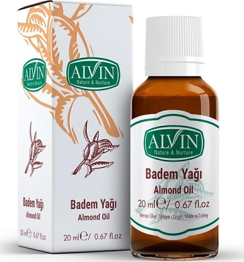 Badem Yağı (Almond Oil) Doğal 20 Ml