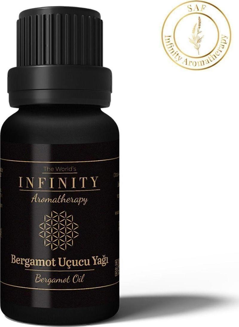 Infınıty Aromatherapy Bergamot Uçucu Yağı %100 Saf Ve Doğal Buhurdanlık Ve Difüzör Yağı 10 Ml