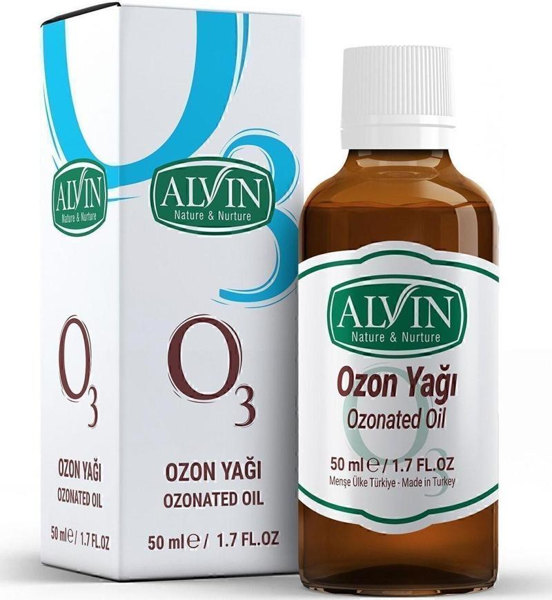 Ozon Yağı Ozonlanmış Zeytinyağı Soğuk Sıkım %100 Saf Ve Doğal 50 Ml