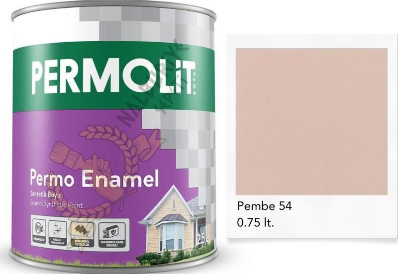 Enamel Sentetik Yağlı Boya PEMBE 0.75 Lt.