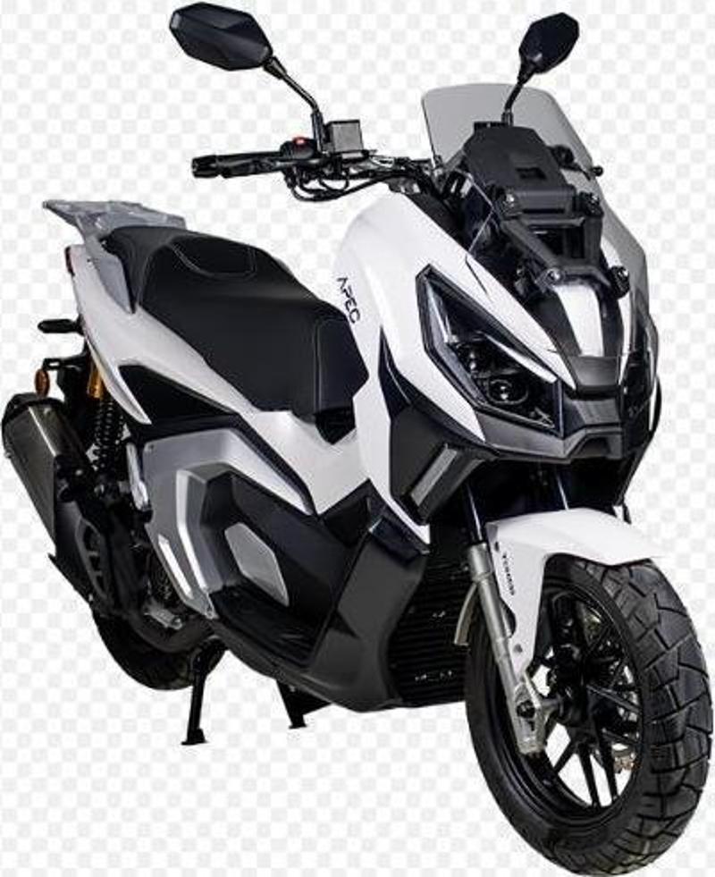 4M708-9900A-17 APX7 BENZINLI SCOOTER SEDEFLI BEYAZ