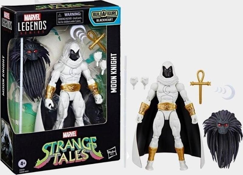 Legends Strange Tales Moon Knight Aksiyon Figürü (Blackheart BAF)
