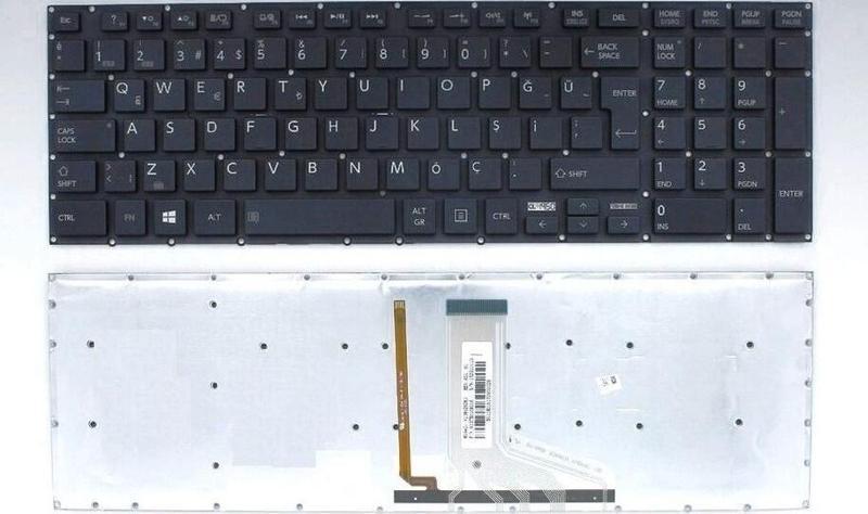 Toshiba Qosmio X70-B-102, X70-B-103 Klavye Işıklı K-T36V2