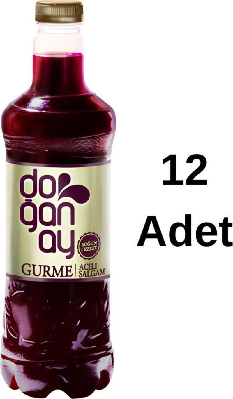 Gurme Şalgam Suyu Acılı 1 Lt X 12 Adet