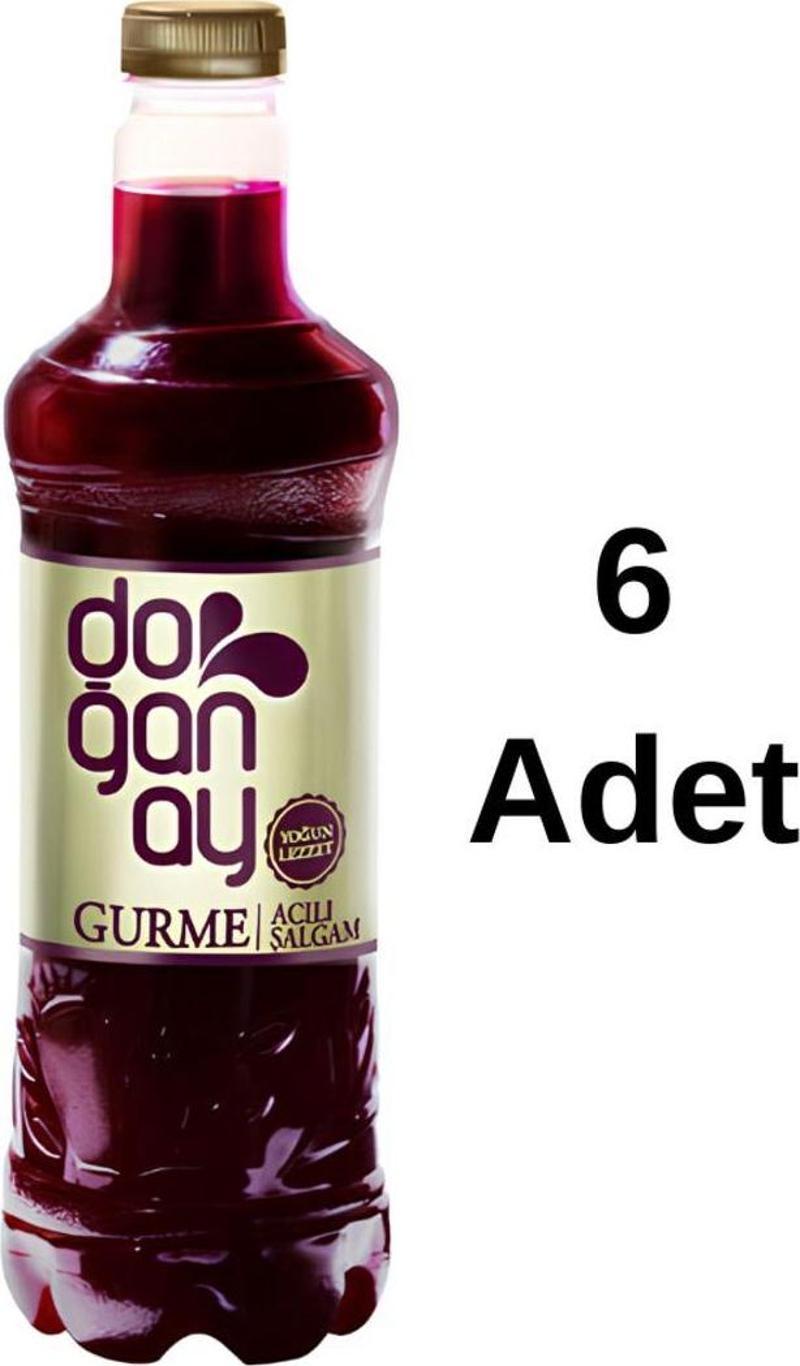 Gurme Şalgam Suyu Acılı 1 Lt X 6 Adet