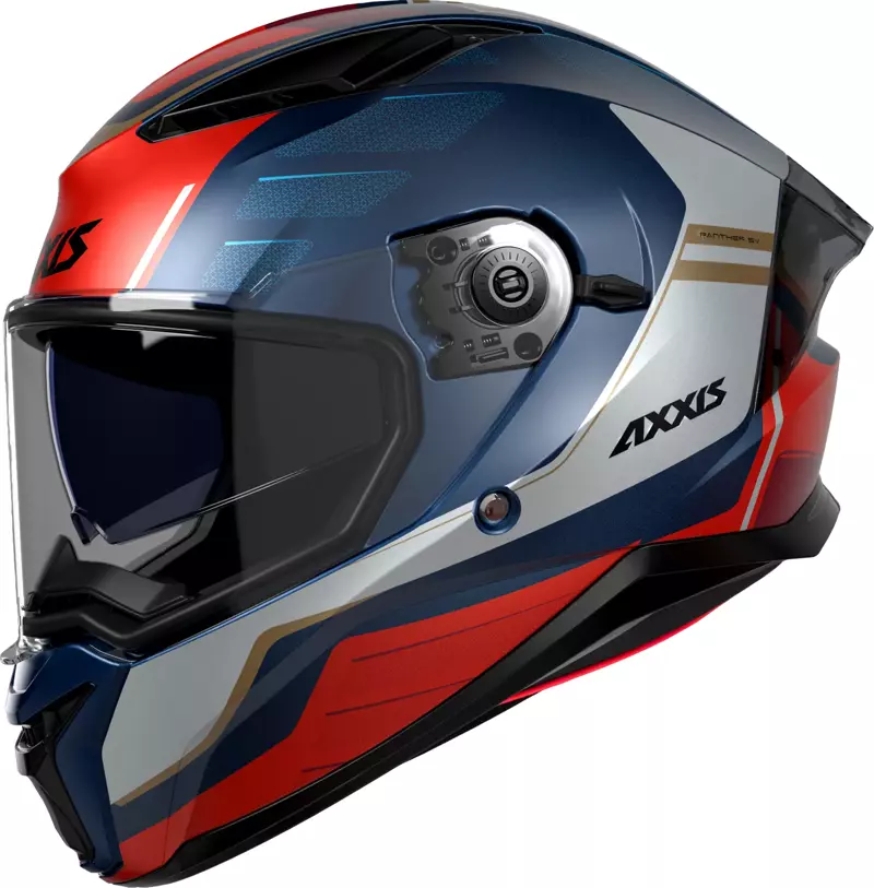 AXXIS PANTHER SV PRESTIGE C7 MATT BLUE FULL FACE KASK