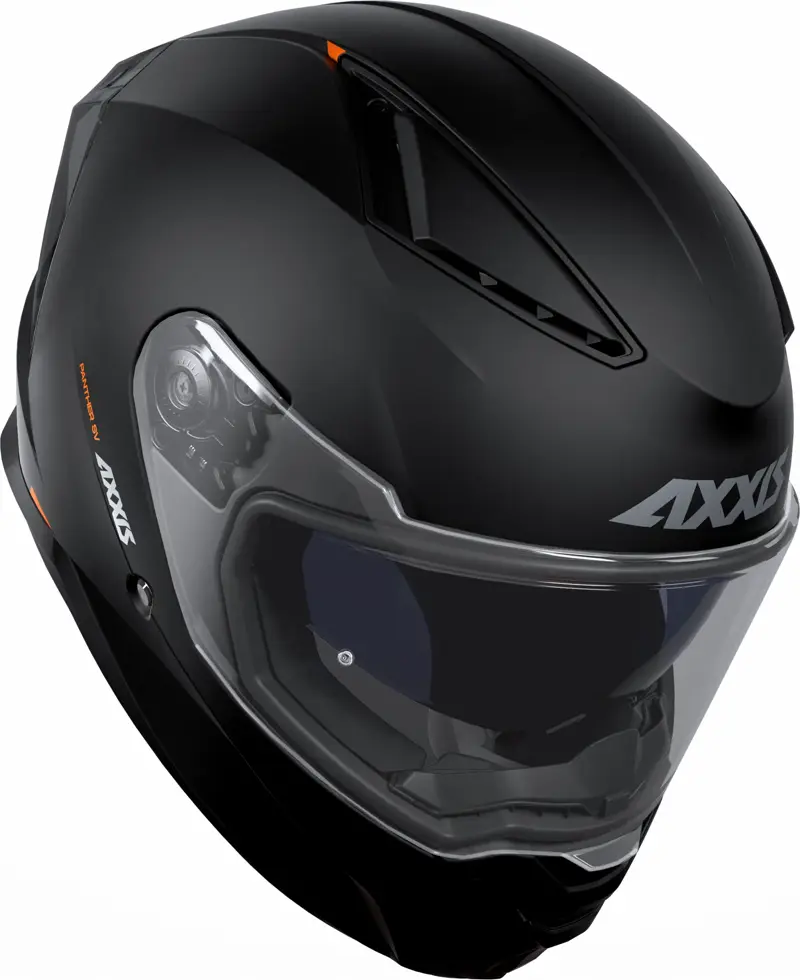 AXXIS PANTHER SV SOLID A1 MATT BLACK FULL FACE KASK