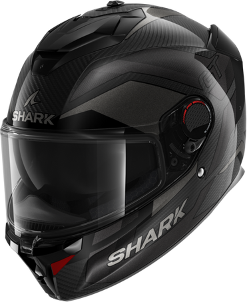 0329 SHARK SPARTAN GT PRO RITMO CARBON KAPALI KASK