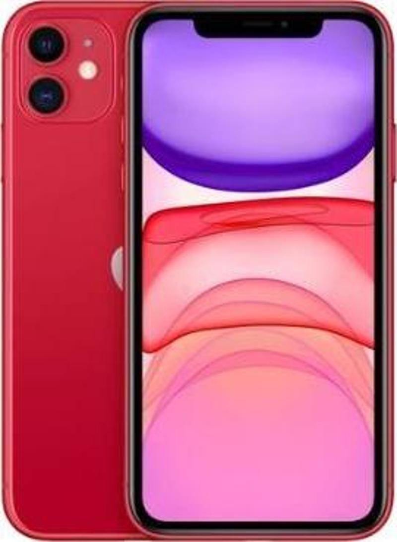 Yenilenmiş IPHONE 11 128GB -A Kalite- Kırmızı
