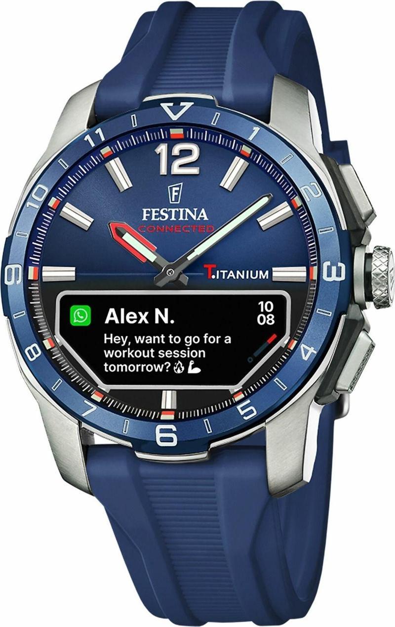 FESTINA F23000/1 CONNECTED D BLUE ERKEK KOL SAATİ