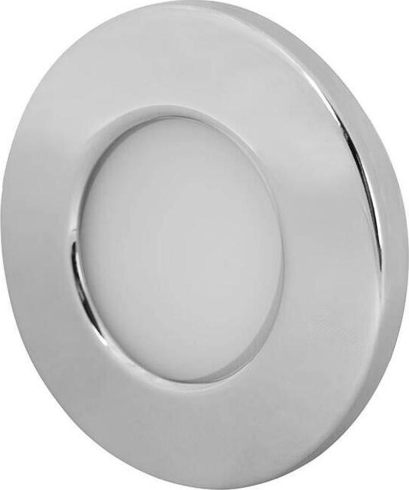 CRSL60 Gömme Krom Lamba 60mm Çift Renk (Mavi+Gün Işığı)