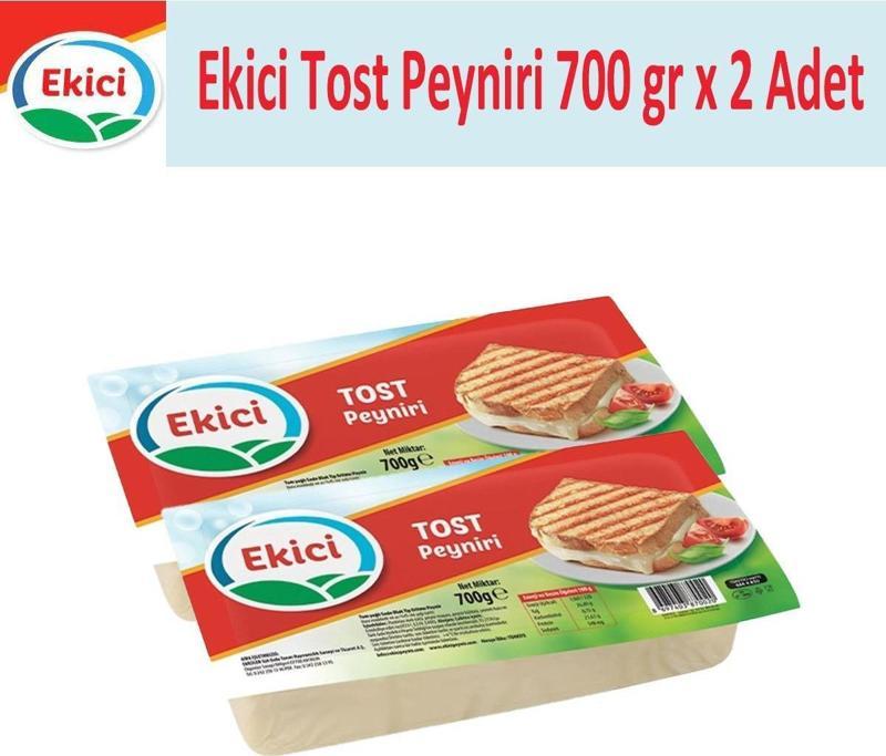 Tost Peyniri 700 gr x 2 Adet