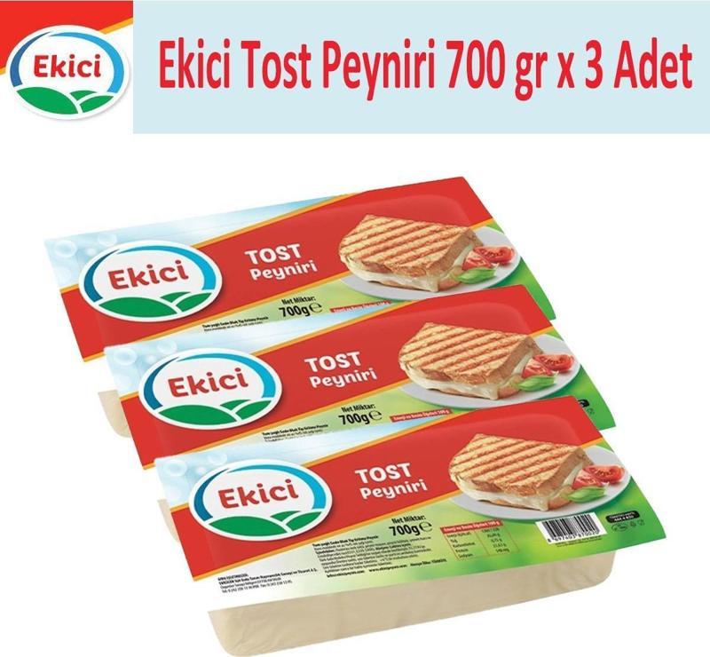 Tost Peyniri 700 gr x 3 Adet