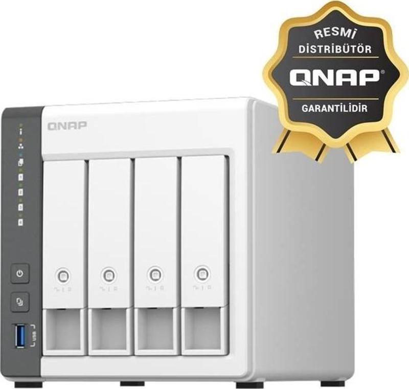 Ts-433-4gb Ram 4 Hdd Yuvalı Tower Nas (resmi Distribütör Garantili)