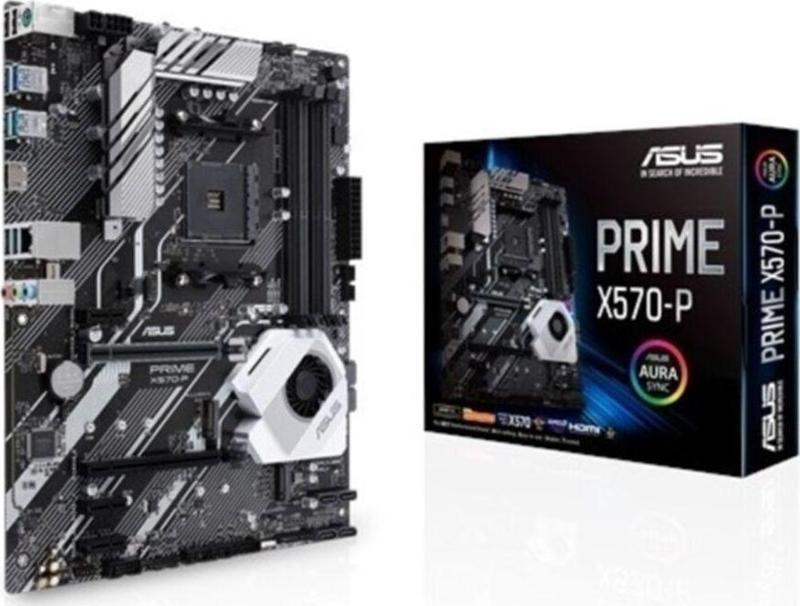 Am4 X570 Ddr4 Prime X570-P 6X Sata 3X M2/X4 Hdmı Amd Ryzen Graphics 5X (Pcıe) Atx