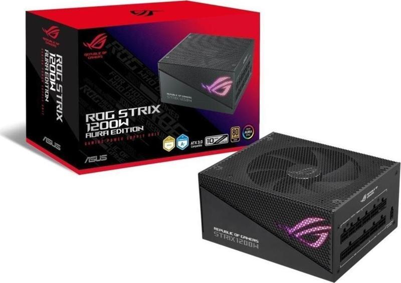 Rog Strix 1200W 80+ Gold Aura Edition Pcıe Gen 5.0 Tam Modüler Rgb Güç Kaynağı