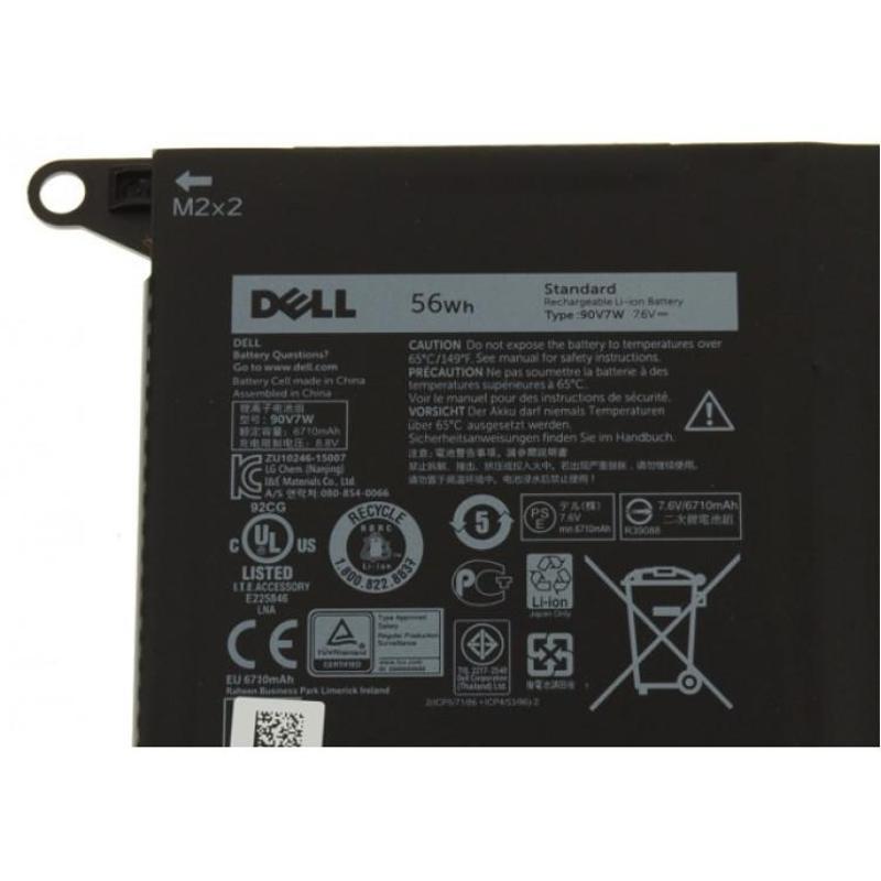 UzmPower Uzmpower Dell Xps 13D-9343-1808T Orjinal Orijinal Batarya Pil