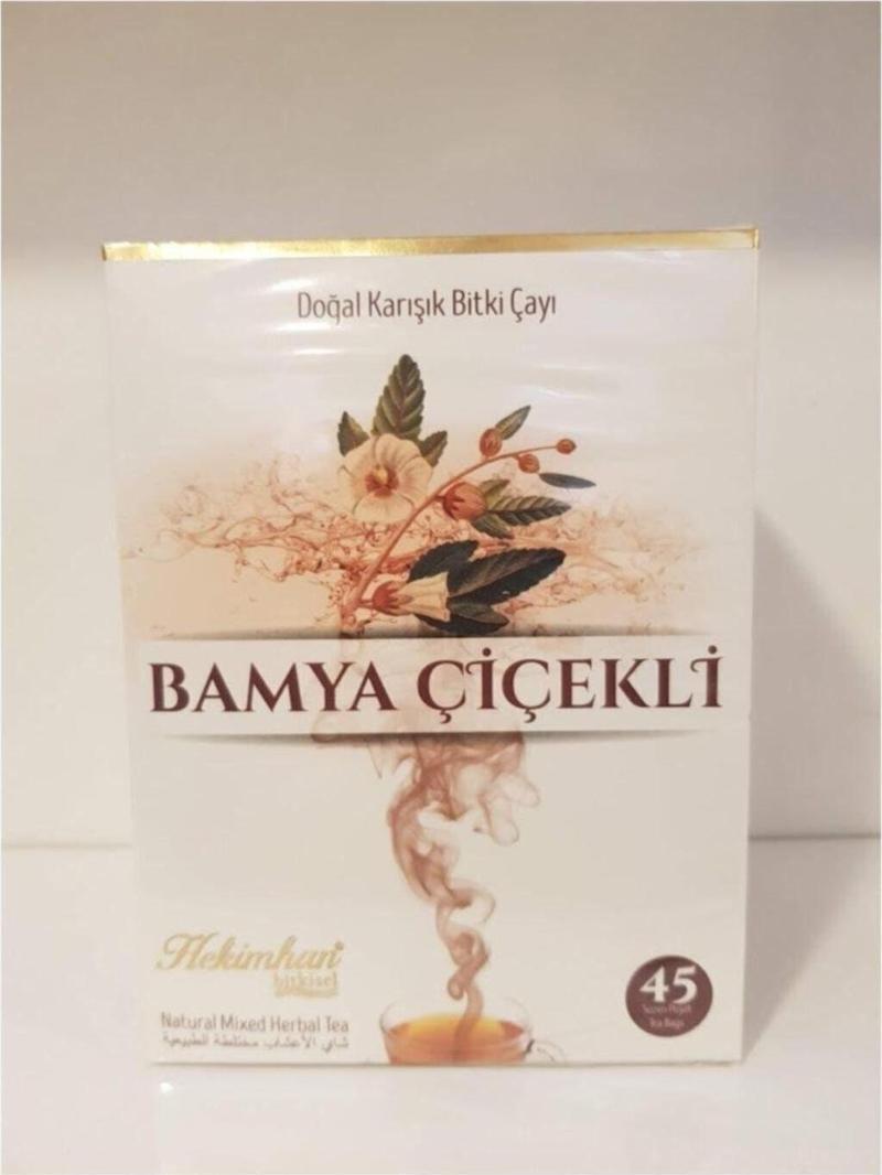 Bamya Çiçekli Bitkisel Çay 45Li