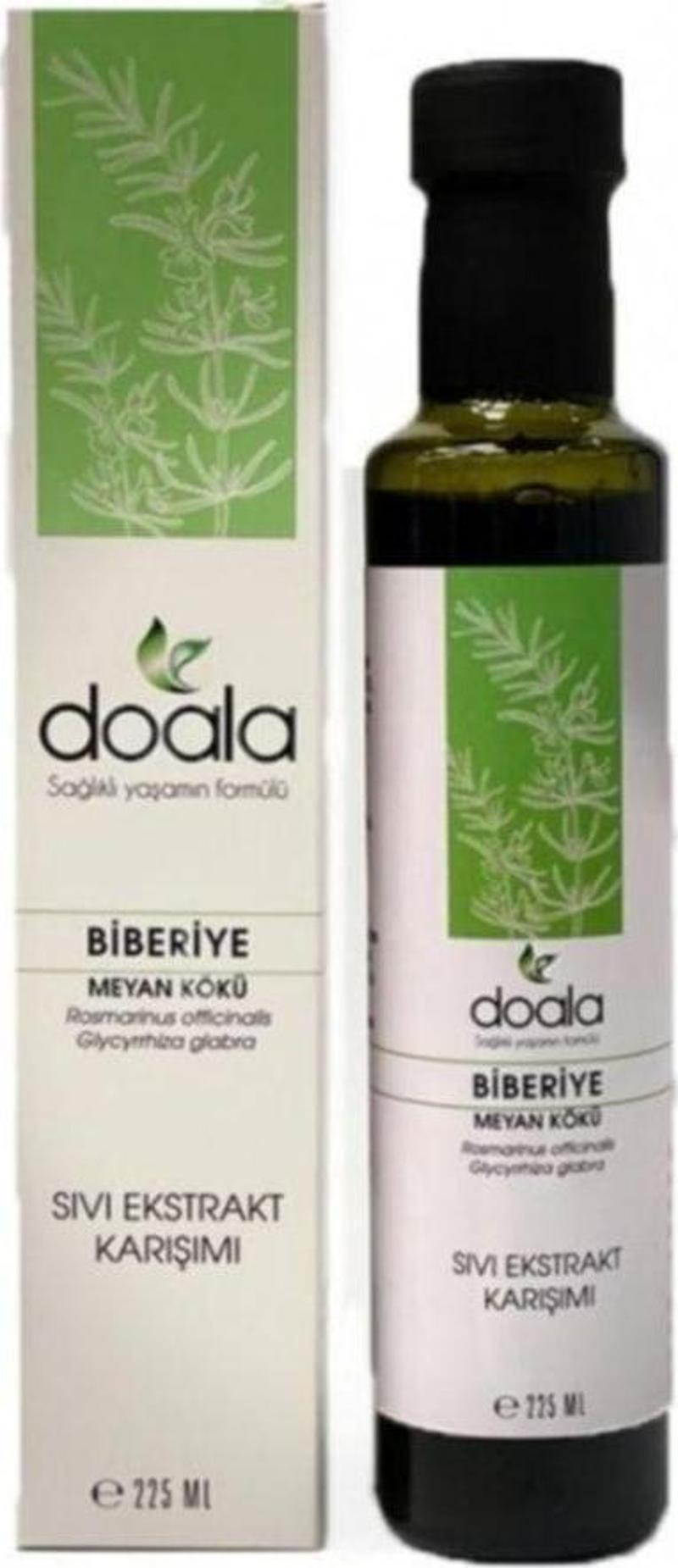 Biberiye - Meyan Kökü Sıvı Ekstrakt Karışımı
