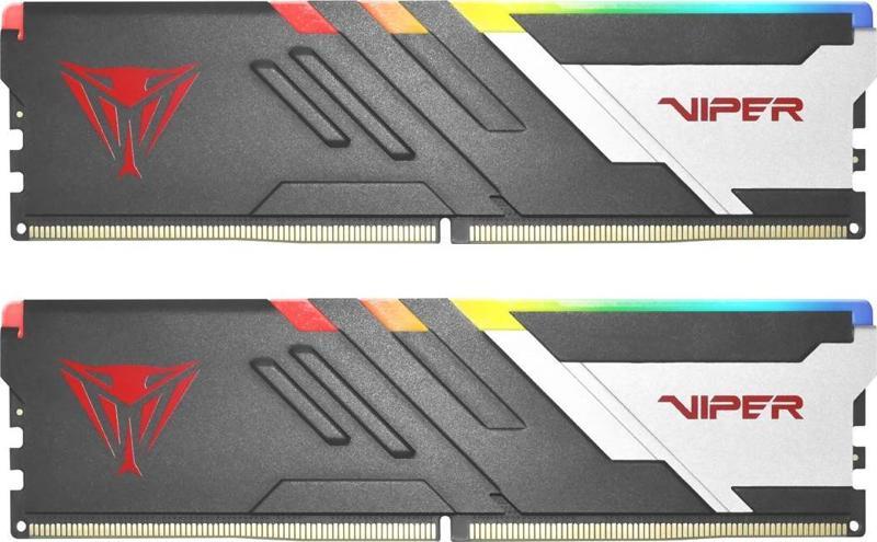 Viper Venom RGB PVVR532G600C36K 32GB (2x16GB) DDR5 6000MHz CL36 Gaming Ram (Bellek)