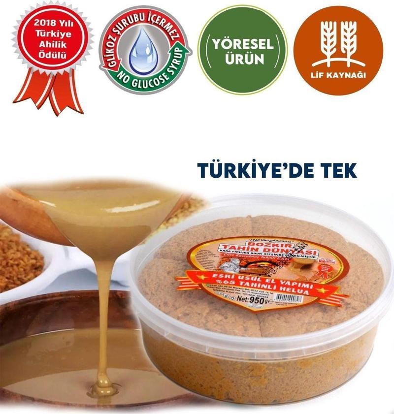 Bozkır Tahin Dünyası El Yapımı Eski Usül Helva 950 Gr.