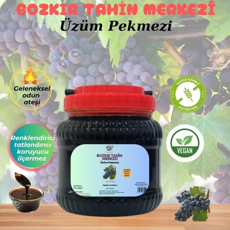 Tahin Merkezi Üzüm Köy Pekmezi 950 Gr (Doğal&Katkısız)