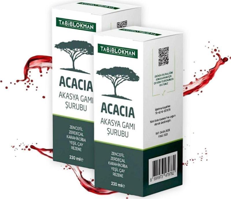 Acacia Akasya Gamı Şurubu 230 Ml X 2 Adet