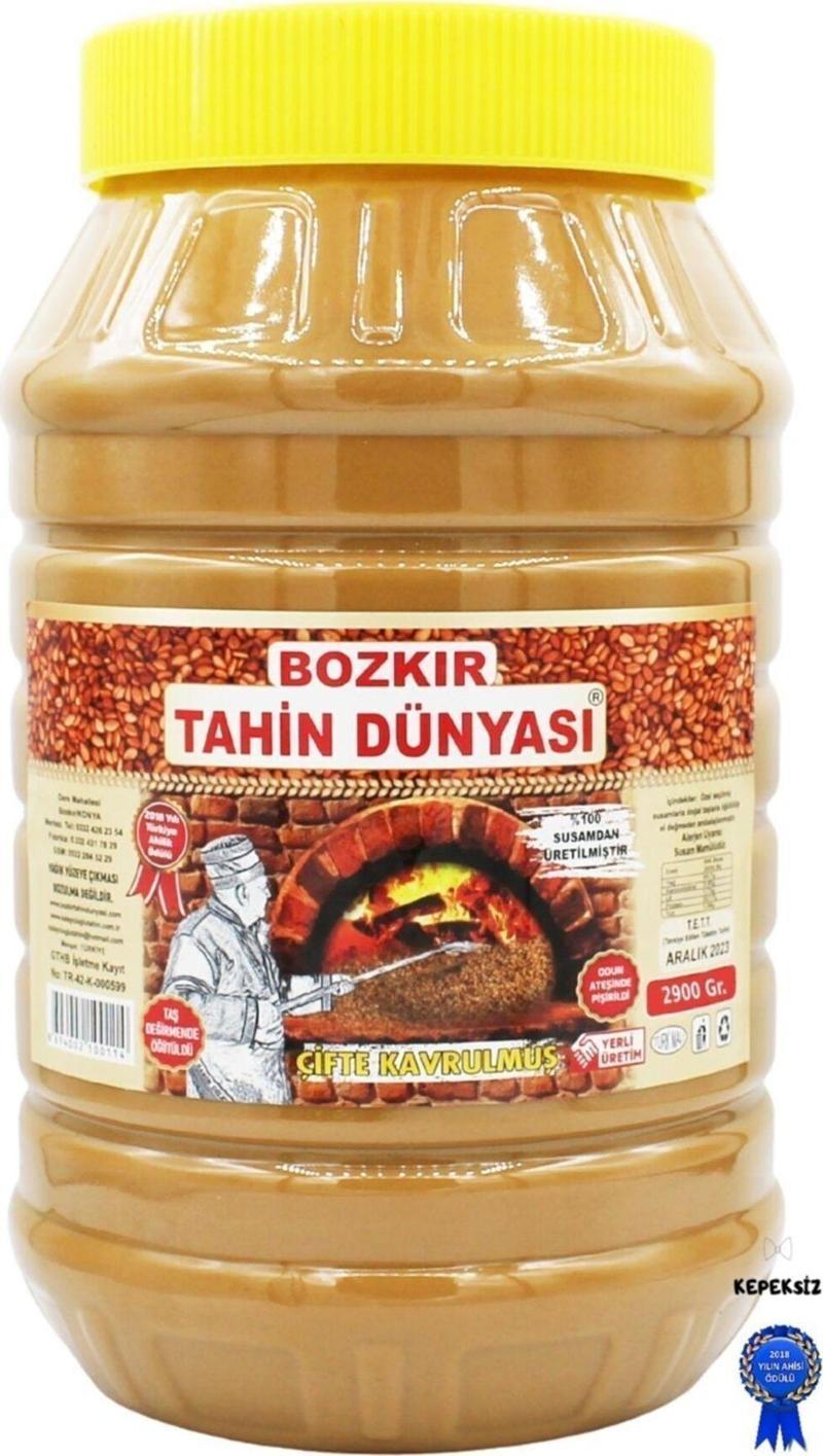 Bozkır Tahin Merkezi Kepeksiz Bozkır Tahini 2900 Gr.