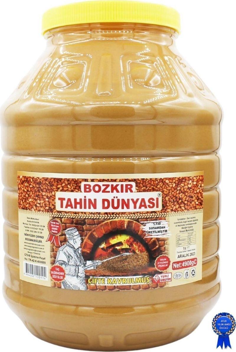 Bozkır Tahin Dünyası Kepeksiz Bozkır Tahini 4900 Gr.