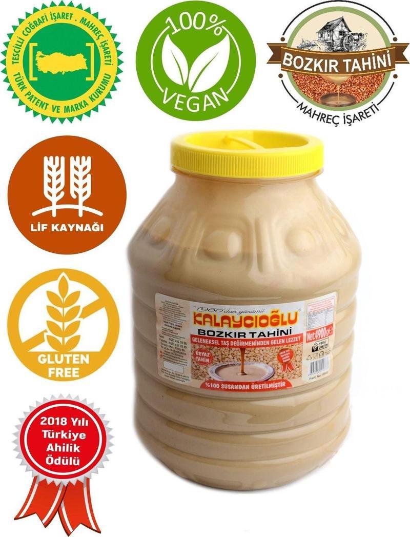 Bozkır Tahin Merkezi Beyaz Bozkır Tahini 4900 Gr.