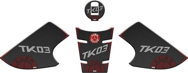 Tk-03 2021 - 2024 Uyumlu Tank Pad Set 001