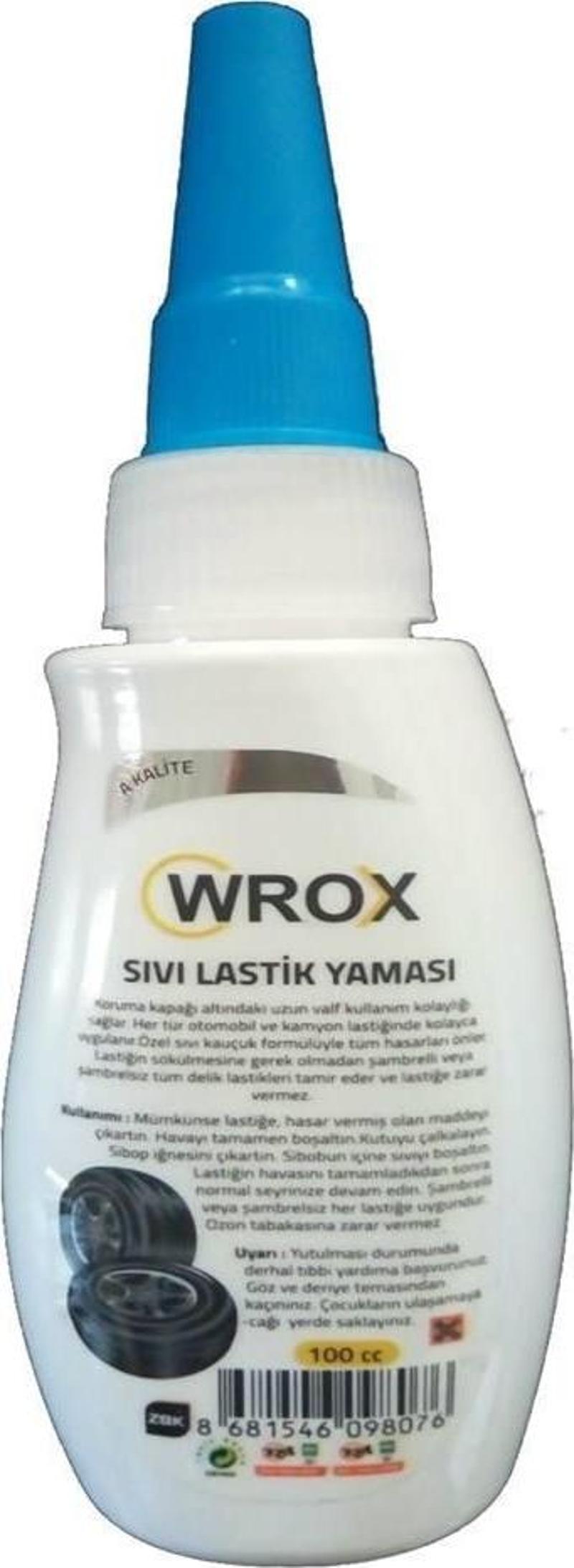 Wrox Sıvı Lastik Tamir Kiti 100 Ml