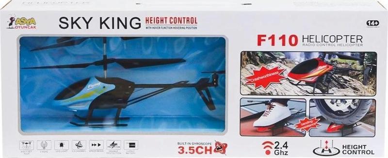 2257-F110 Kumandalı Helikopter 3.5ch -Asya Oyuncak