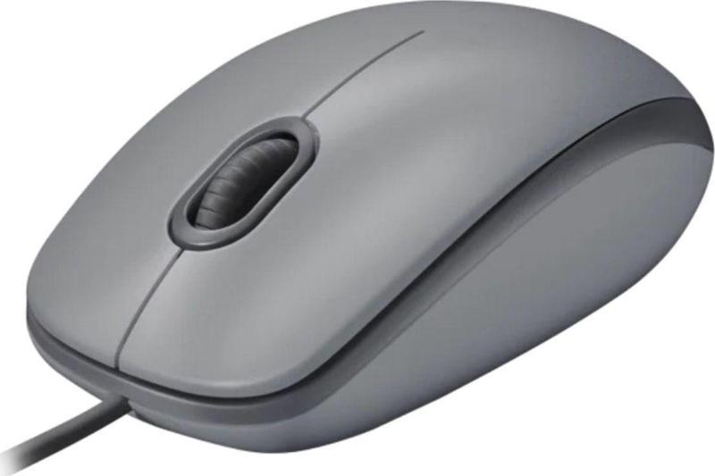 910-006760 M110 Gray Silent (Sessiz) Kablolu Optik Usb Mouse