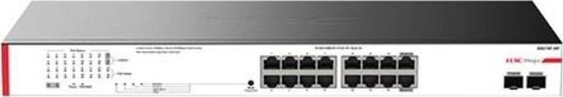 Magic Bs218F-Hp 16 Port Poe+ 10-100-1000 Mbps 2 Sfp 225W Metal Kasa Swich Hub