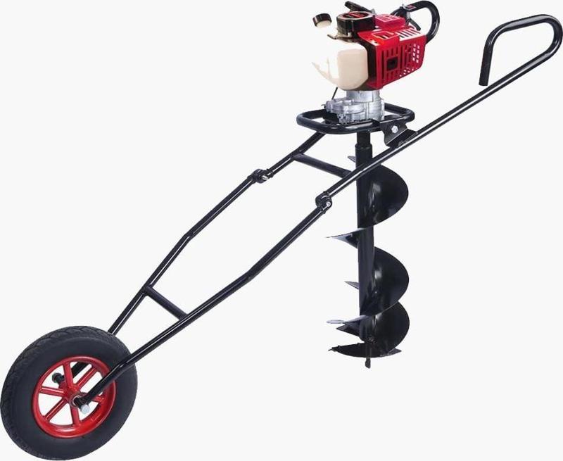 AG52D Arabalı Toprak Burgu Makinesi 20 cm 1.9 hp