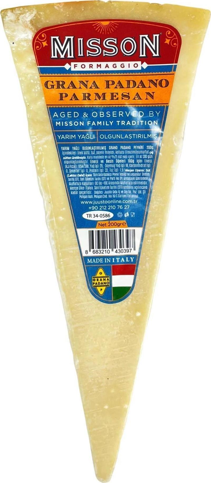 Misson Grana Padano Parmesan 200 g ℮