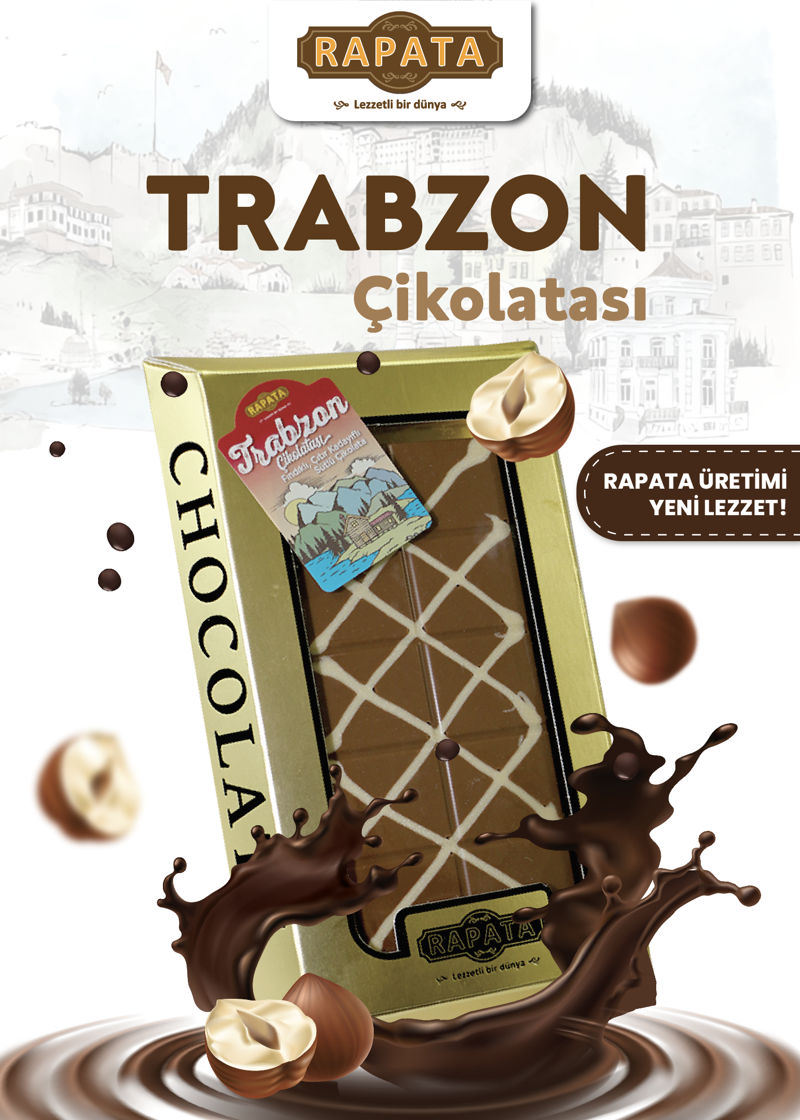 fındıklı trabzon çikolatası 200 GR