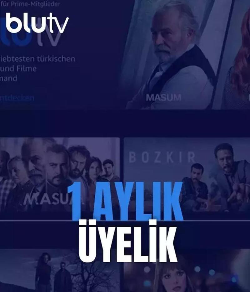 BluTV 1 Aylık Üyelik