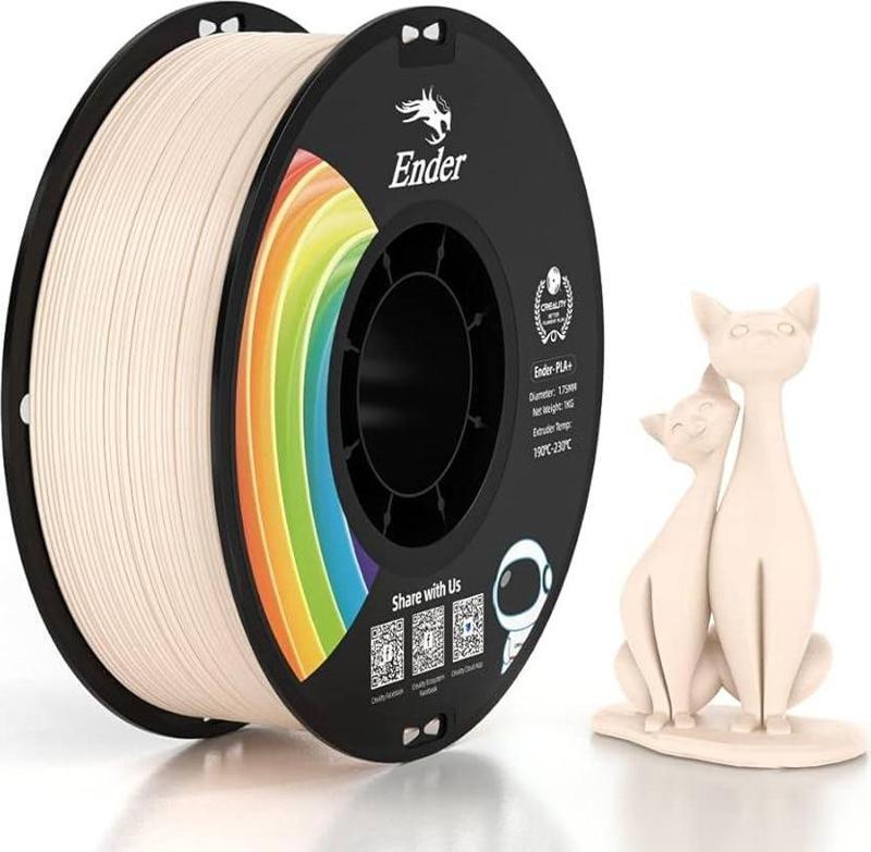 Creality Ender PLA+ Filament Bej 1.75mm 1kg