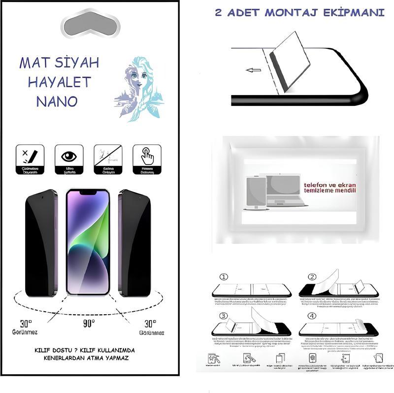 Samsung Galaxy NOTE 5 Nano Ekran Koruyucu Ultra İNCE Esnek MAT HAYALET