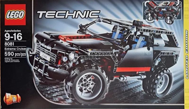 8081 Technic Limited Edition Set Extreme Cruiser Jeep