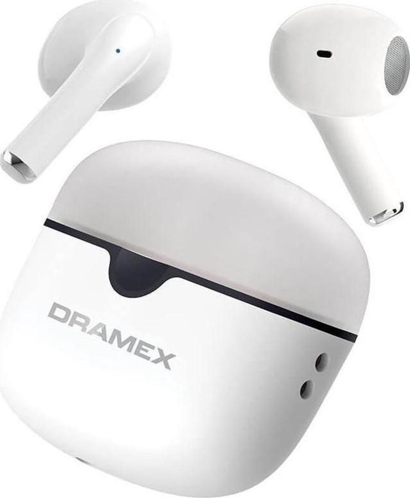 DX20 Earbuds Bluetooth 5.3 TWS Kablosuz Mikrofonlu Kulakiçi Kulaklık - Beyaz