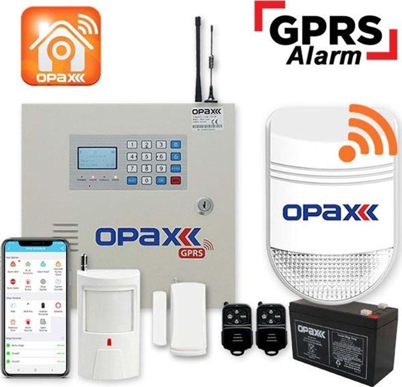 2646 Gprs Alarm Paneli & Bgr-09 Kablosuz Sirenli Full Set