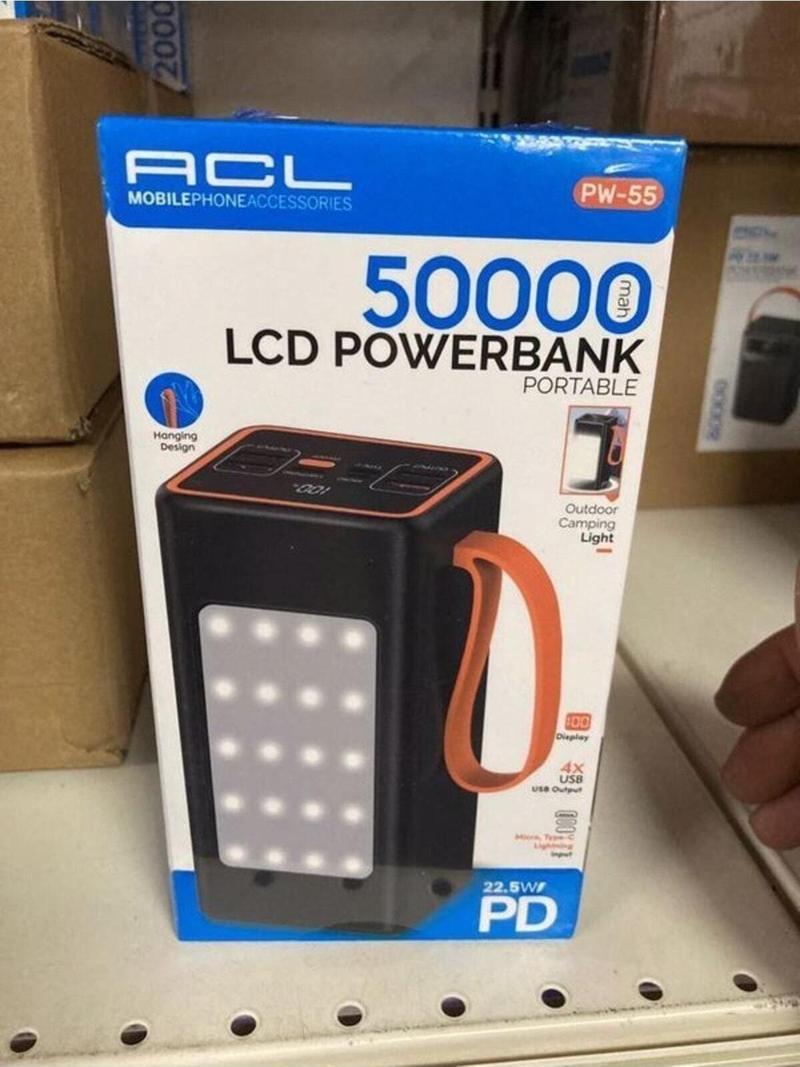 Pw-55 50,000 Mah Powerbank Beyaz