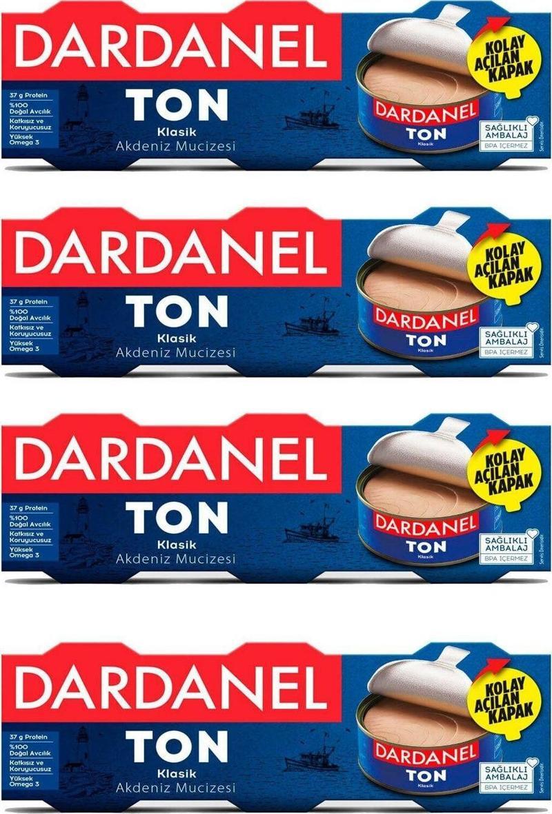 Ayçiçek Yağlı Ton Balığı 3 X 75 Gr 4 Adet