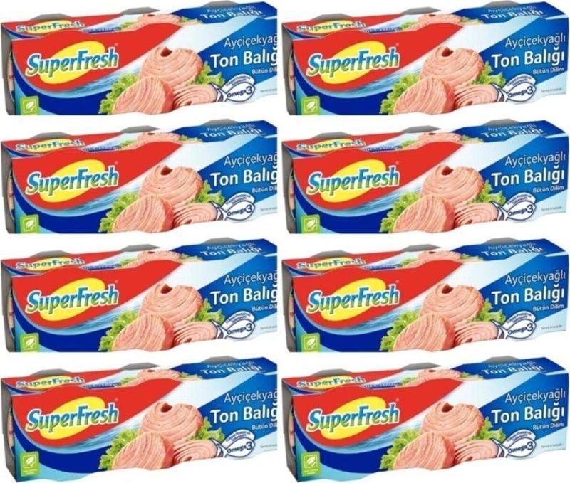 Süperfresh Klasik Ton Balığı 3 X 75 Gr 8 Adet