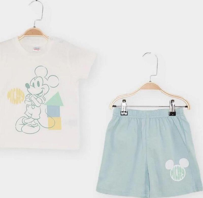 Mickey Bebe Pijama Takımı 21741