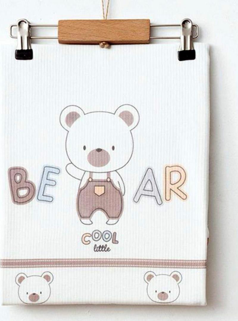 Penye Bear Desenli Battaniye 1004